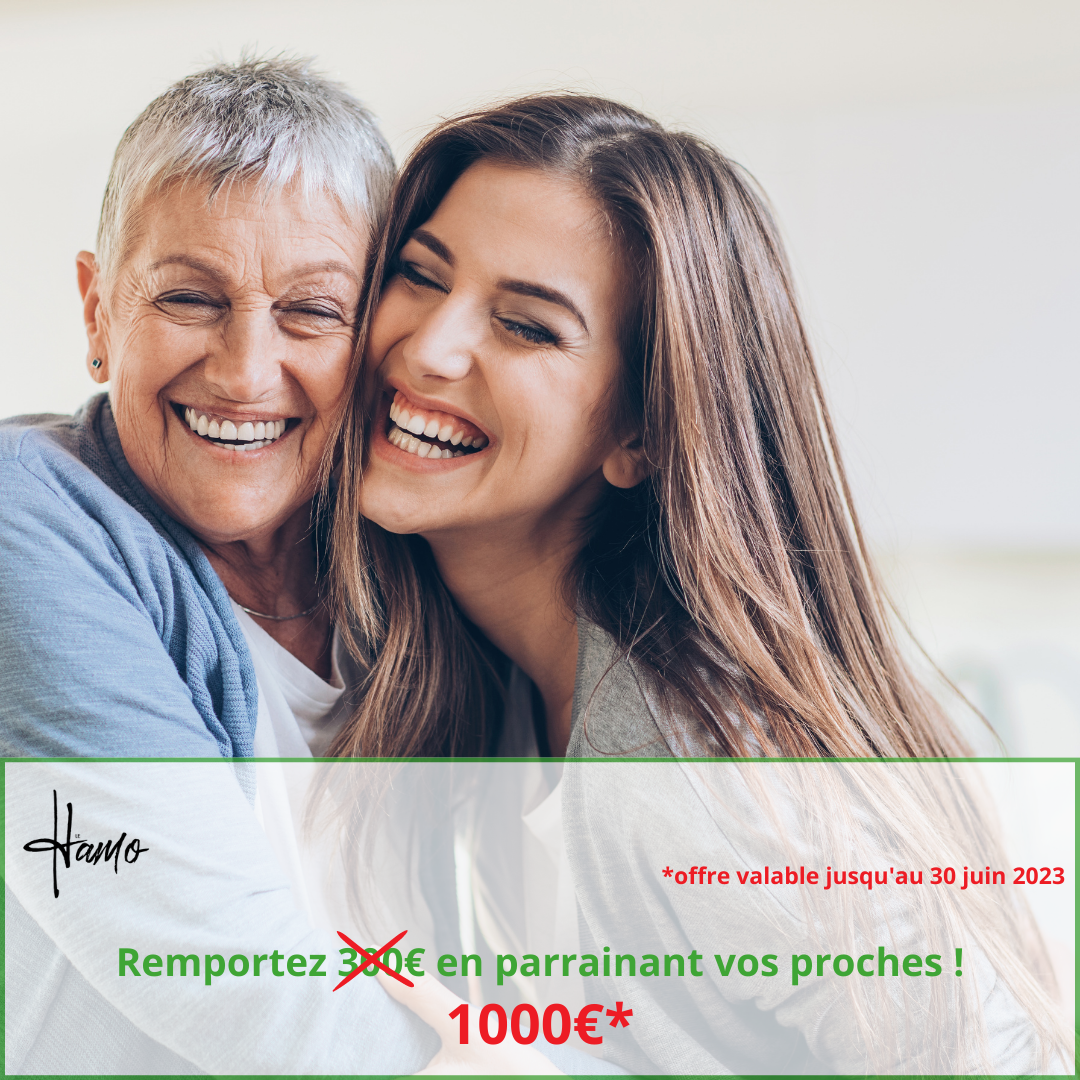 Recevez 1000€ en devenant ambassadeur chez le Hamo® Cernay 1