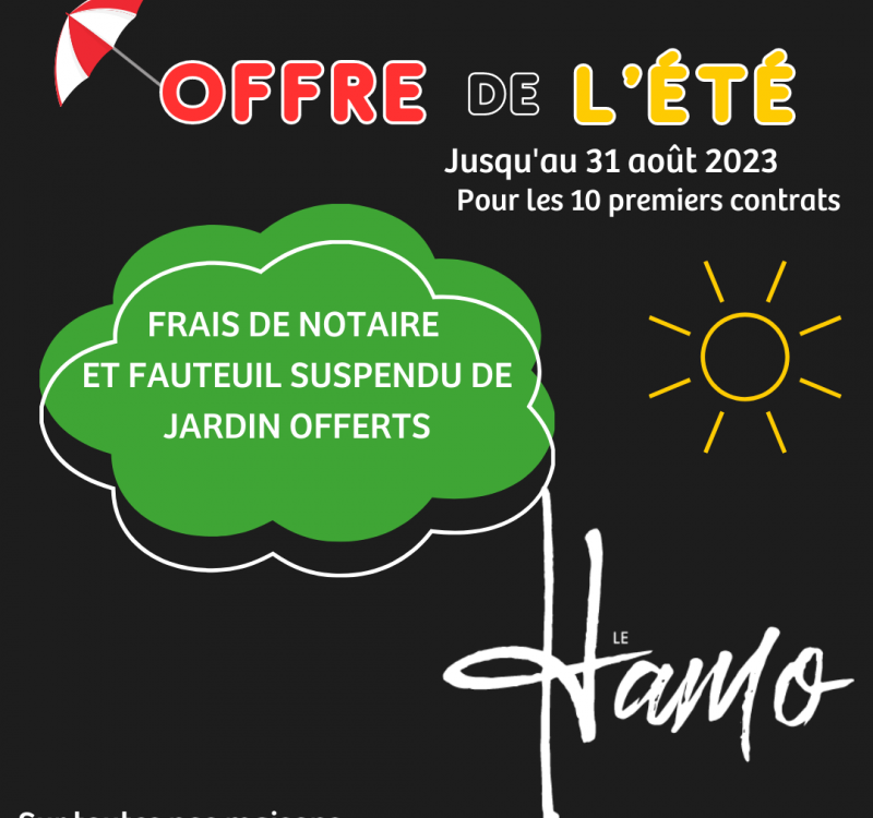 Offre de l&#8217;été à ne pas manquer chez le Hamo®! Cernay