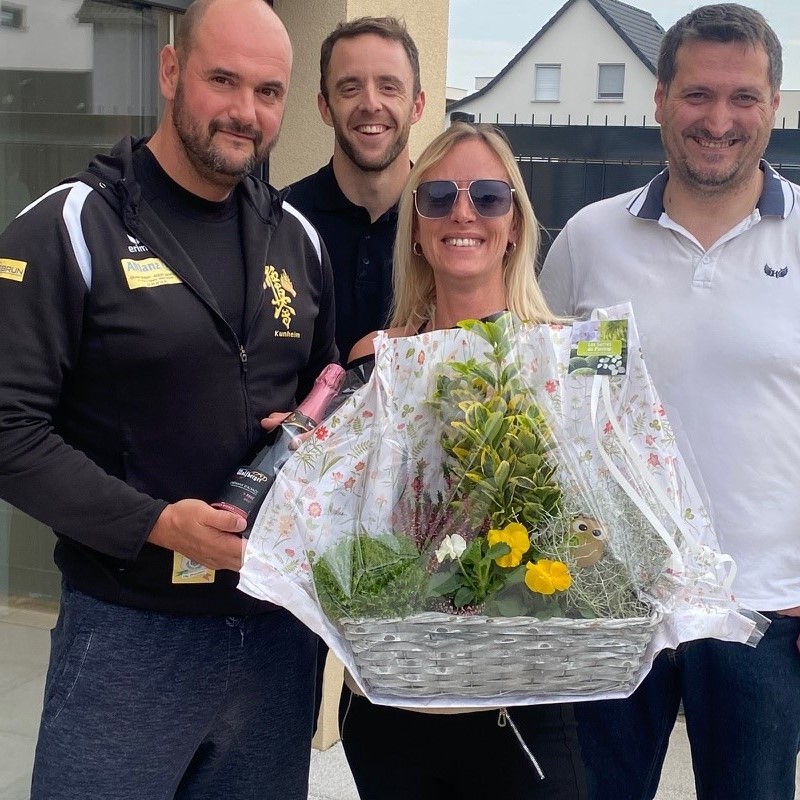 Remise des clés à Wolfgantzen de nos maisons Hamo® Wintzenheim