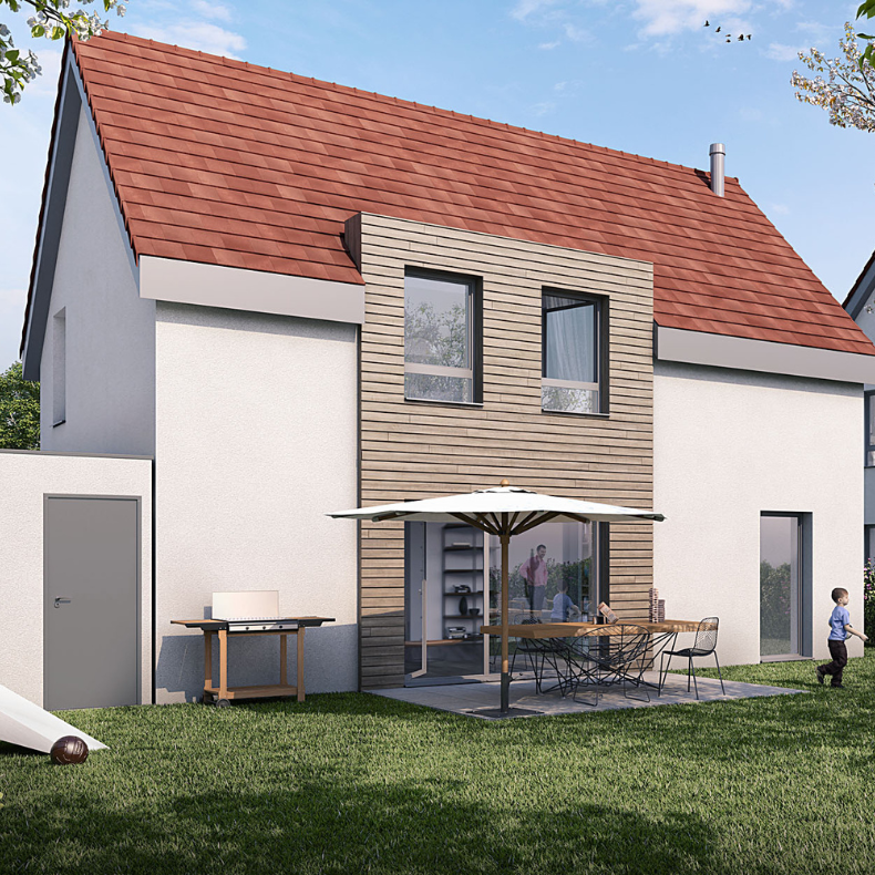 Découvrez nos nouvelles maisons individuelles à Wittenheim Colmar